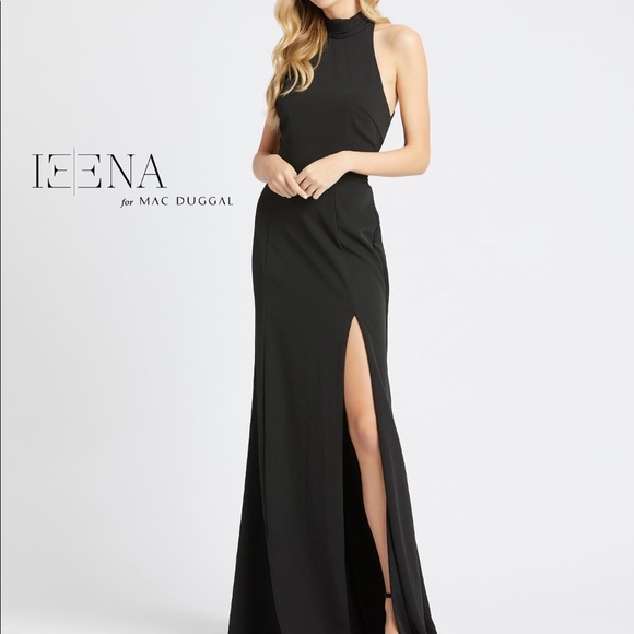 Mac Duggal Dresses Nwt Leena For Mac Duggal High Neck Mermaid Gown